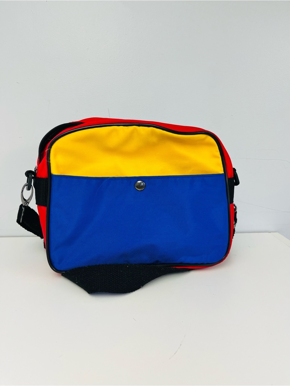 Retro STARITE Color Block Nylon Crossbody - Picture 4 of 5
